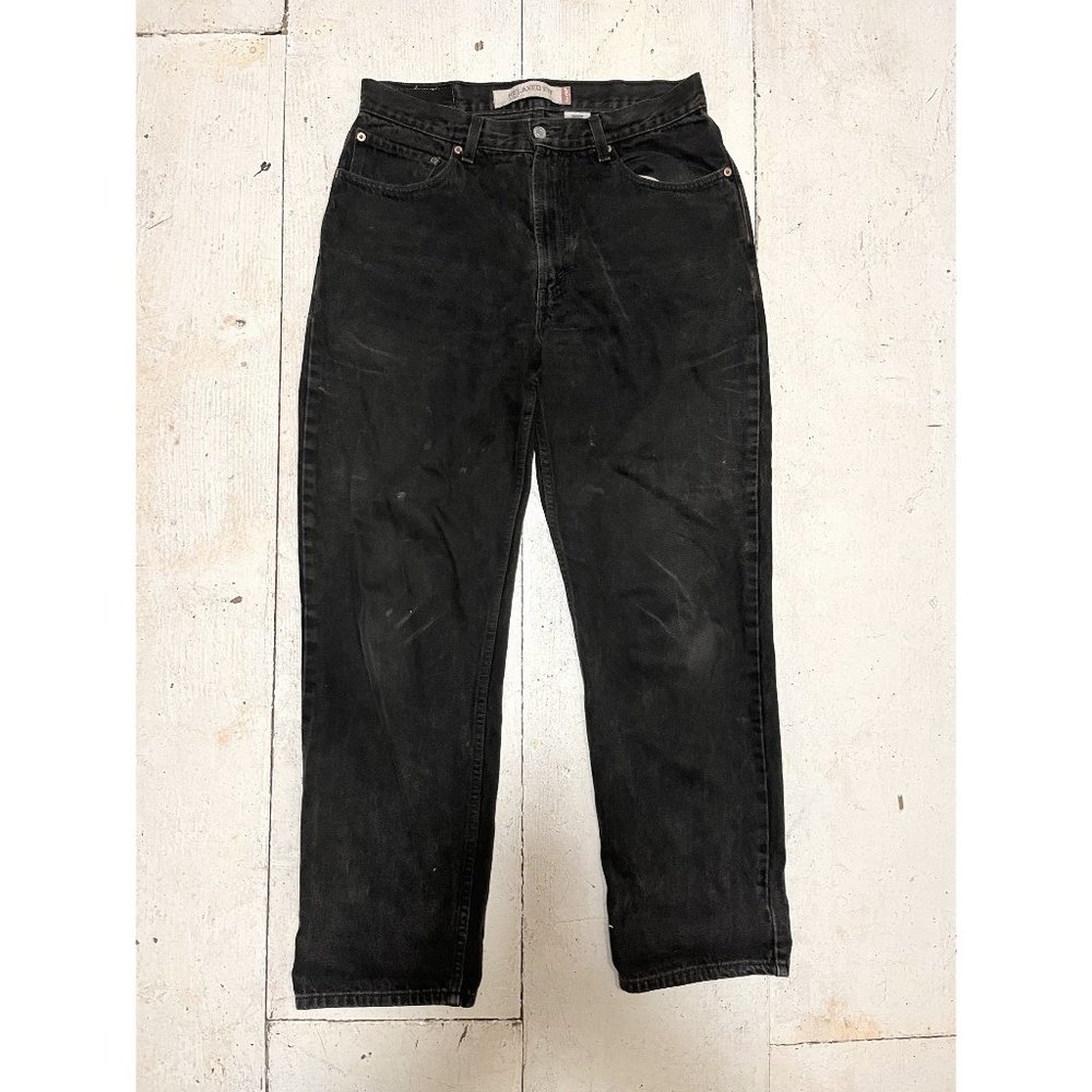 Levi's 550 Relaxed Fit Mens Jeans, Black, Size 34x32